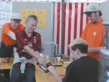 Picture from the Danish Physics Show